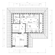 Aufmass eines Dachgeschosses mit Entwurf für den Ausbau
