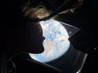 Die Erde aus der Kapsel heraus gesehen, NASA