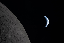 Der Mond und die Erde, NASA